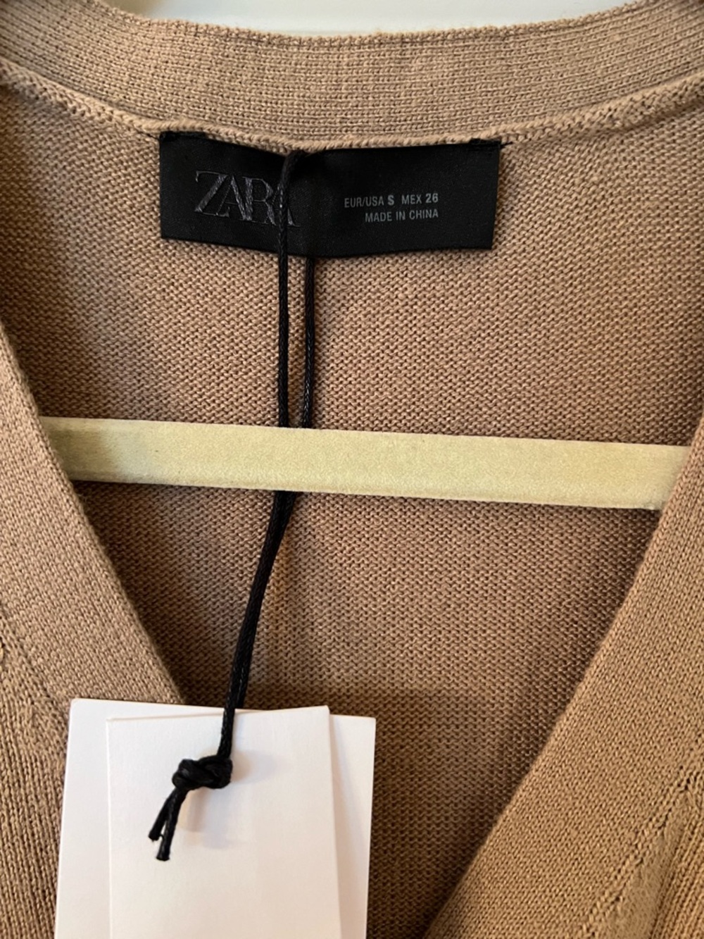 Zara Knit Button Vest - Picture 3 of 5